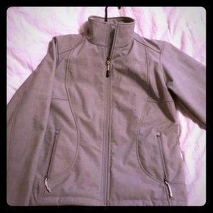 North Face Jacket - Gray small